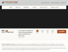 Tablet Screenshot of oshobodhisattva.com